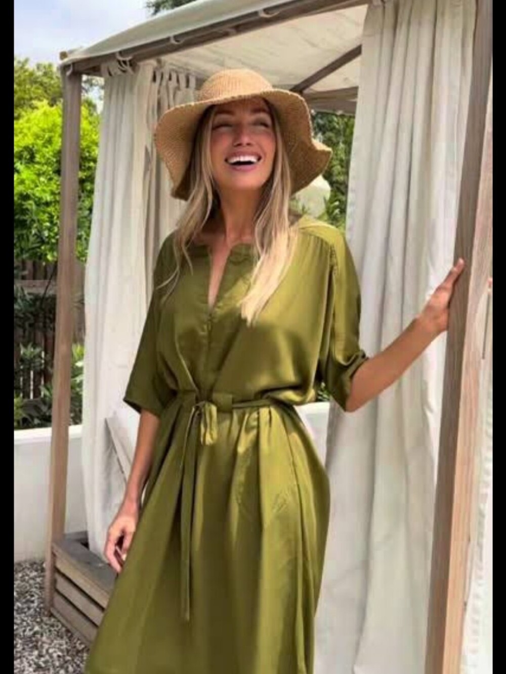 Oddbird Co. Rüya Tunic - Olive Green